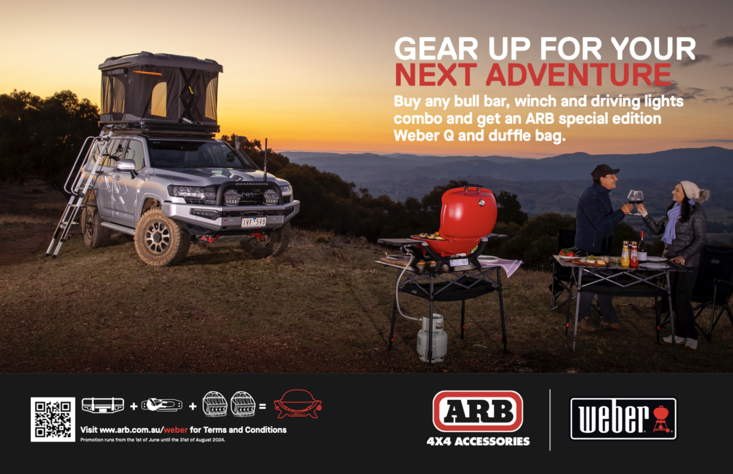 ARB x Weber Promotion Print Ad: DPS